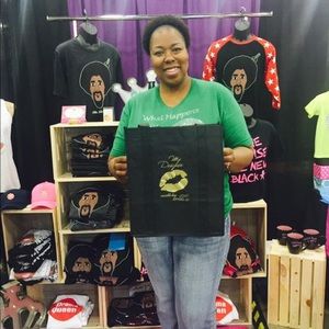 TWO bags FOR the price of ONE. Ladies black fashionable reusable tote bag.